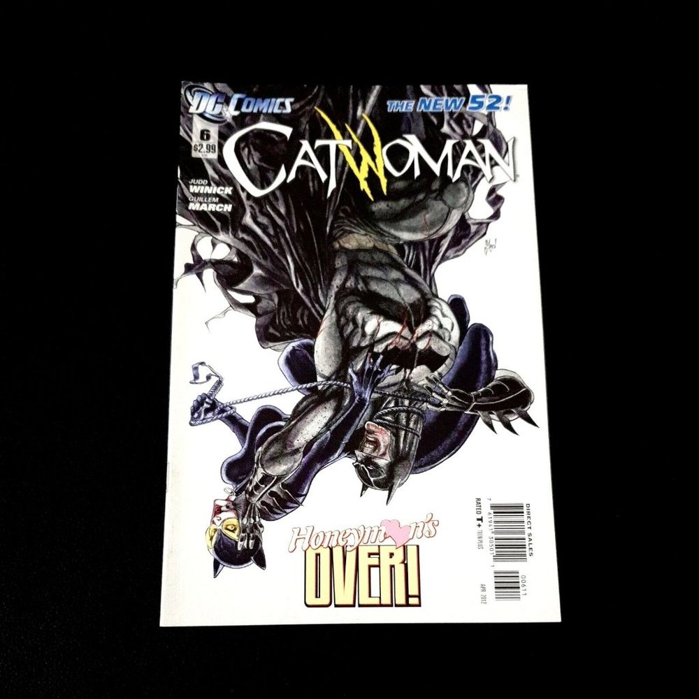 DC Comics CATWOMAN The New 52 Comics #6 April 2012 Modern Age Winick March